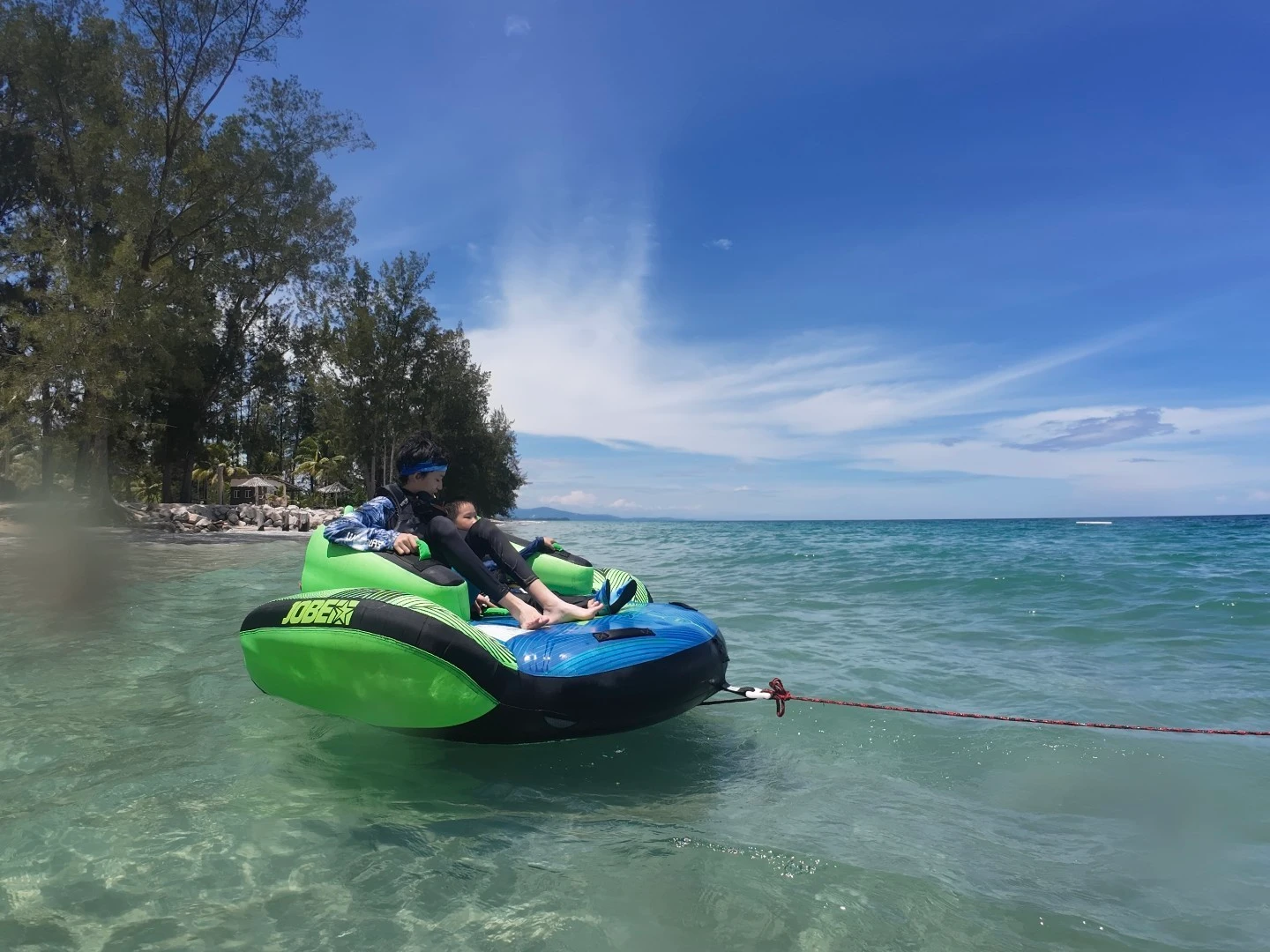 Eagle Bay Retrat Banana Boat riding