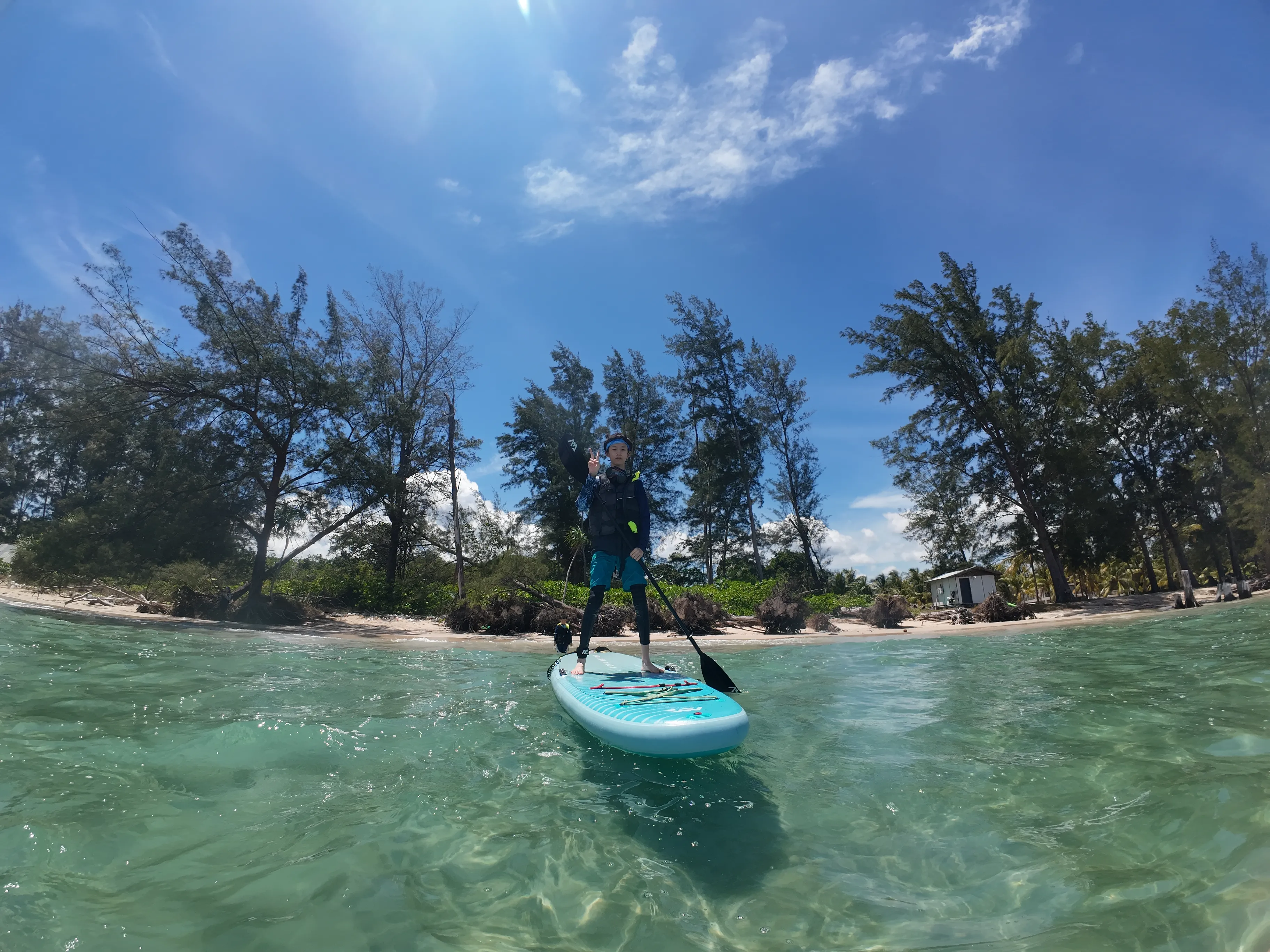 SUP Canu Paddleboard open water bay