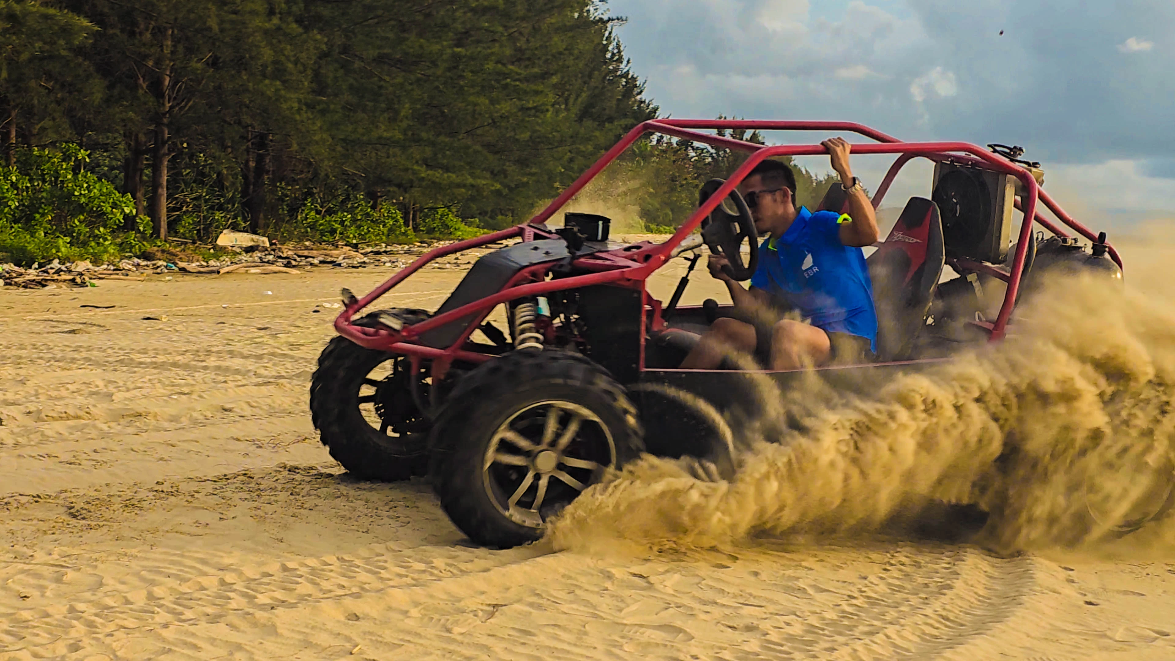 Eagle Bay Retreat Beach Activities ATV Drifting Buggy